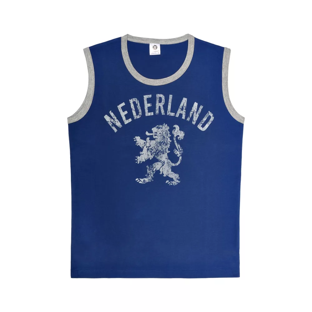 ست تاپ و شلوارک مردانه پندار طرح Nederland کد C2