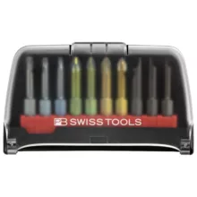 مجموعه 10 عددی سری پیچ گوشتی سوئیس تولز مدل E6 989