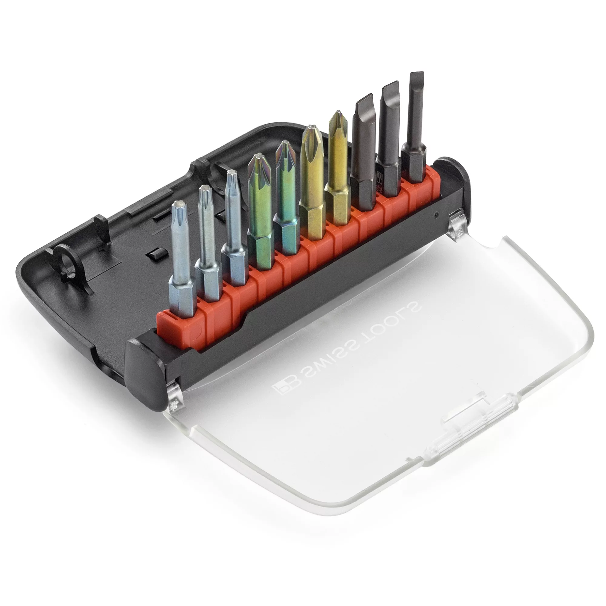 مجموعه 10 عددی سری پیچ گوشتی سوئیس تولز مدل E6 989