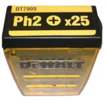 مجموعه 25 عددی سرپیچ گوشتی دیوالت مدل DT7909