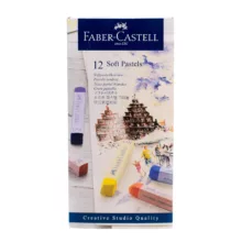پاستل گچی 12 رنگ فابر کاستل کد 128312