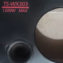 باکس ساب ووفر طرح مستطیلی مدل WX-303 مناسب برای ساب 12 اینچ