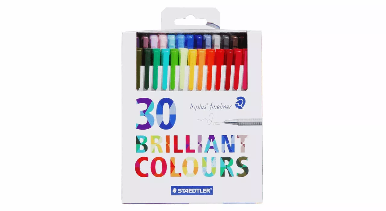 روان نویس استدلر مدل Triplus Brilliant Colours 30 Color
