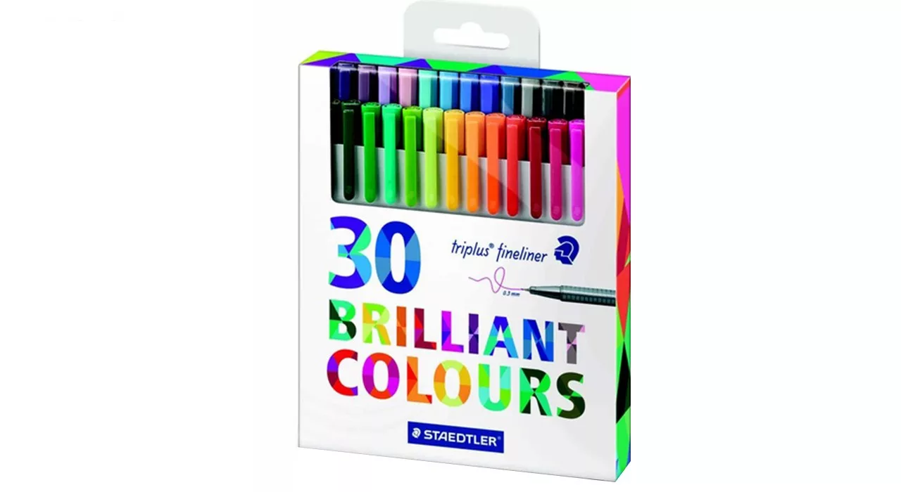روان نویس استدلر مدل Triplus Brilliant Colours 30 Color
