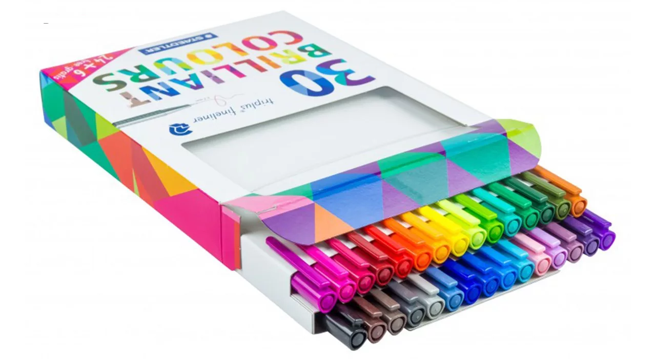 روان نویس استدلر مدل Triplus Brilliant Colours 30 Color