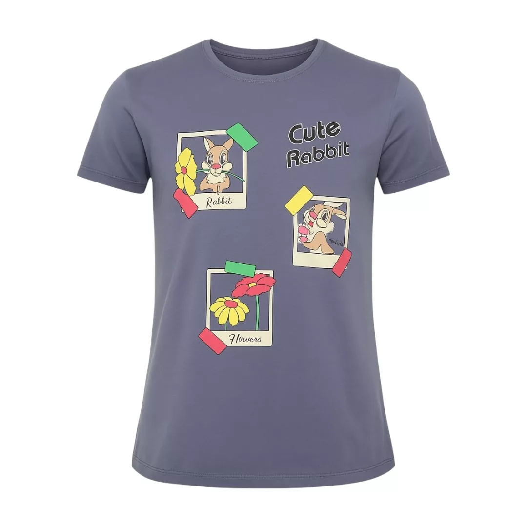 ست تی شرت آستین کوتاه و شلوار راحتی زنانه مدل آماندیس AM034