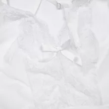 لباس خواب زنانه مدل گیپور و تور کد 2722