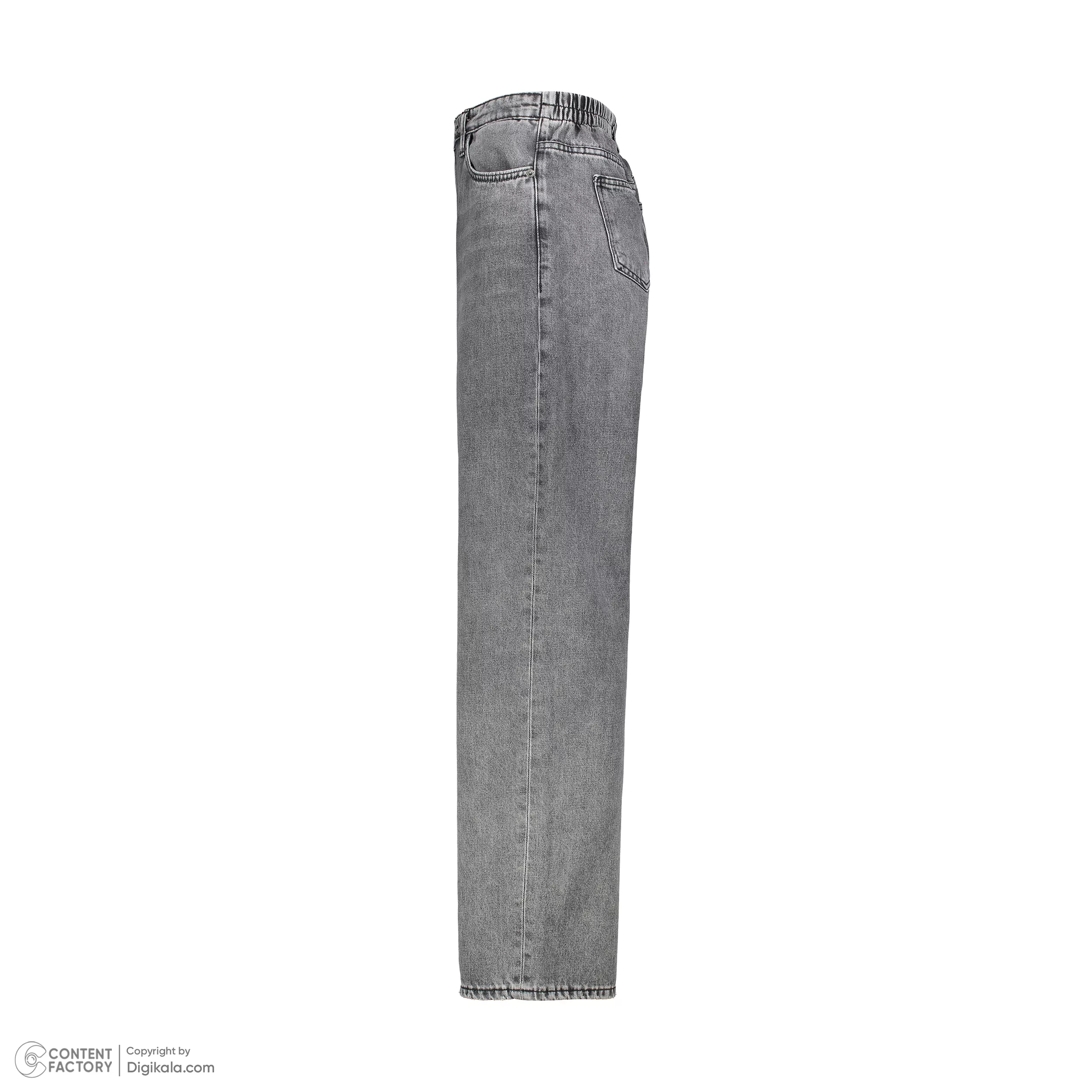 شلوار جین بگ زنانه پاتن جامه مدل نیم بگ 03