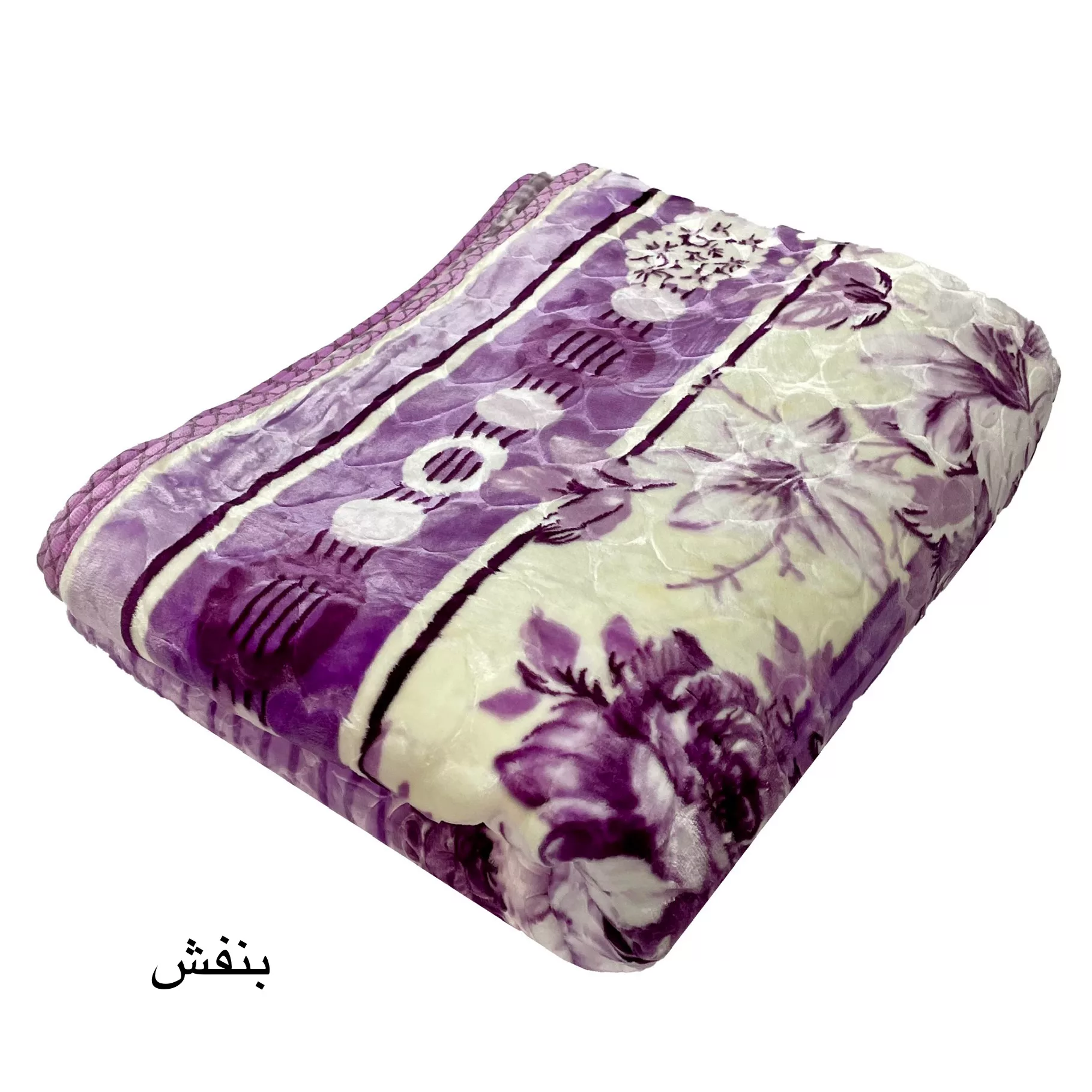 پتو لاری استار مدل برجسته ابریشمی سایز 200x240 سانتی متر