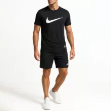 ست تی شرت و شلوارک مردانه مدل NIK1-SET