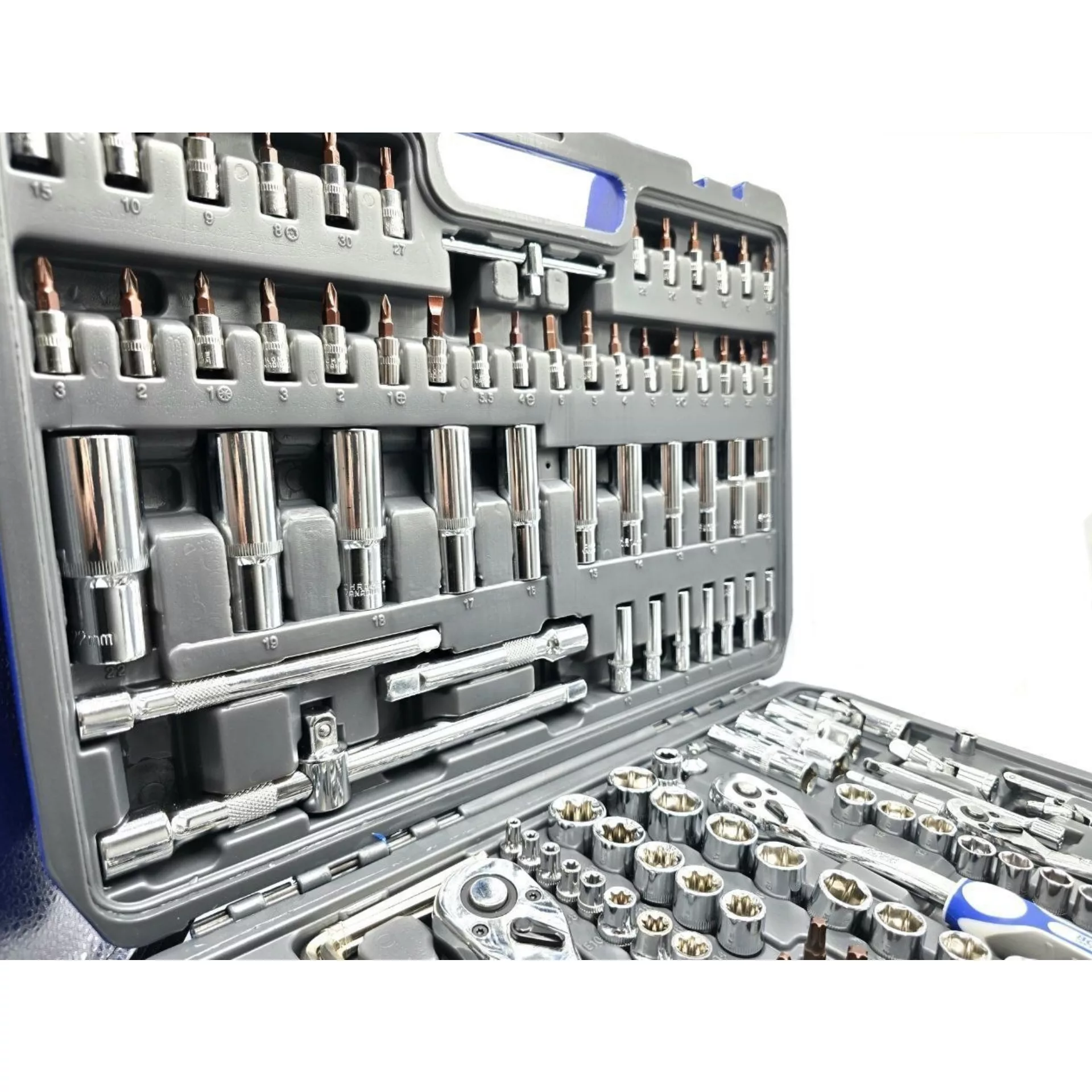 آچار بکس باس مدل 172N سایز میلی متر مجموعه ۱۷۲ عددی