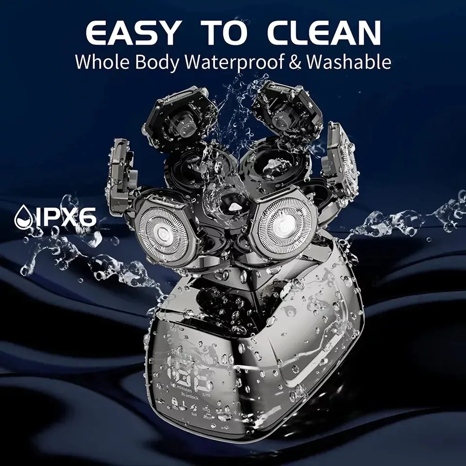 ماشین اصلاح موی سر و صورت شارژی وویور مدل 7D