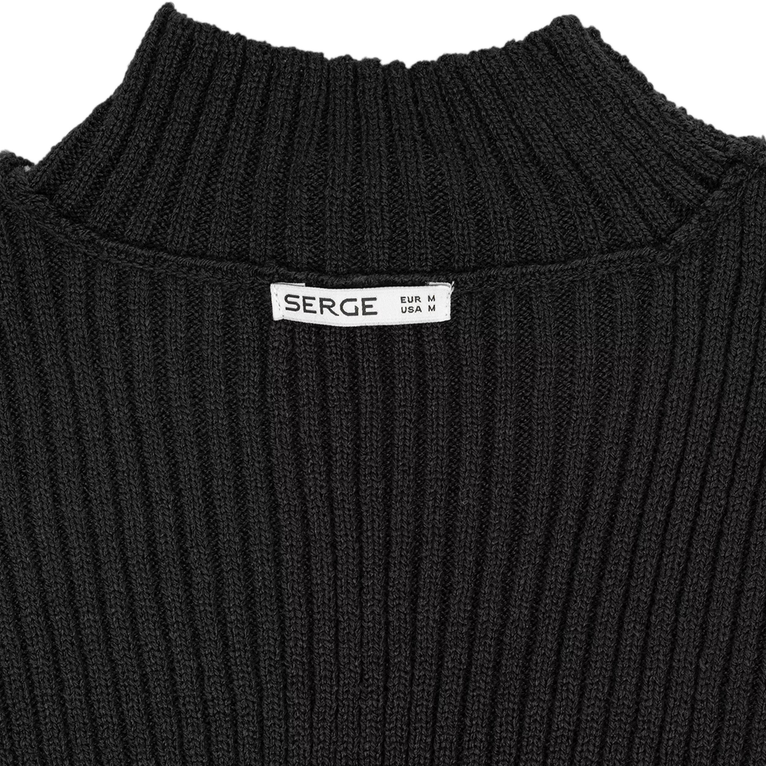 پلیور زنانه سرژه مدل 225162 رنگ مشکی