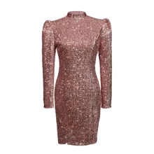 پیراهن یقه ایستاده زنانه مدل 002rg