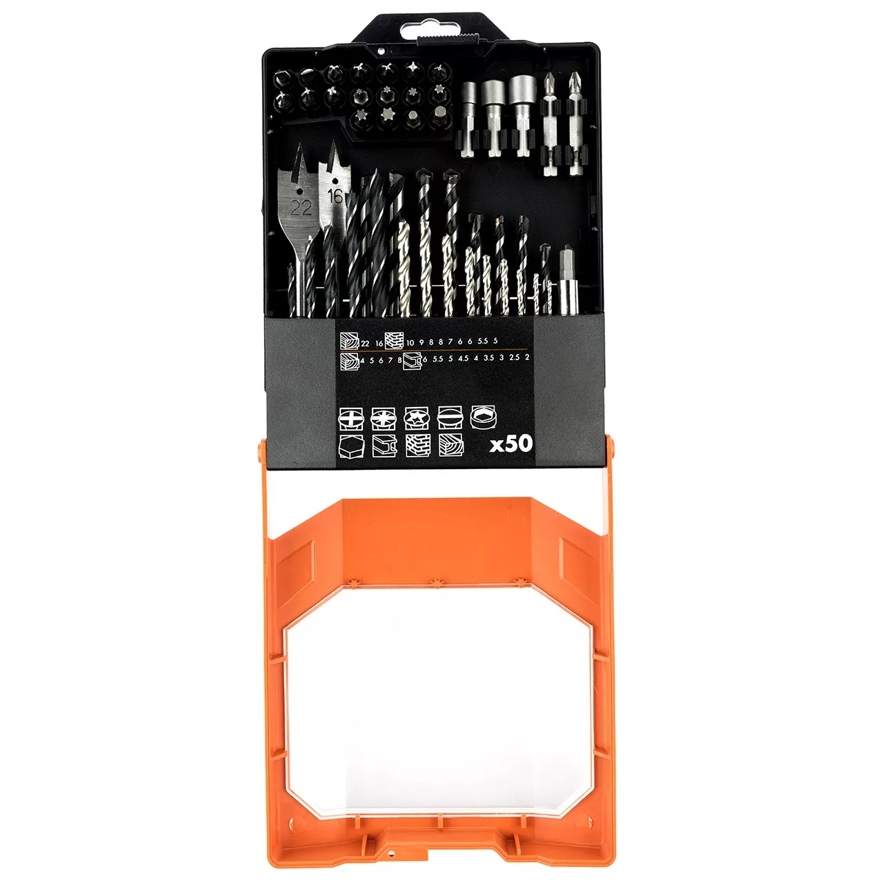 مجموعه 50 عددی سری پیچ گوشتی و مته آاگ مدل 430411