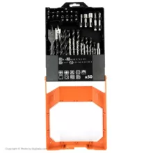 مجموعه 50 عددی سری پیچ گوشتی و مته آاگ مدل 430411