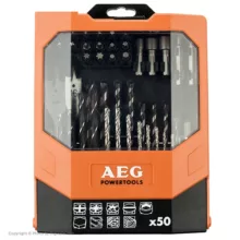 مجموعه 50 عددی سری پیچ گوشتی و مته آاگ مدل 430411