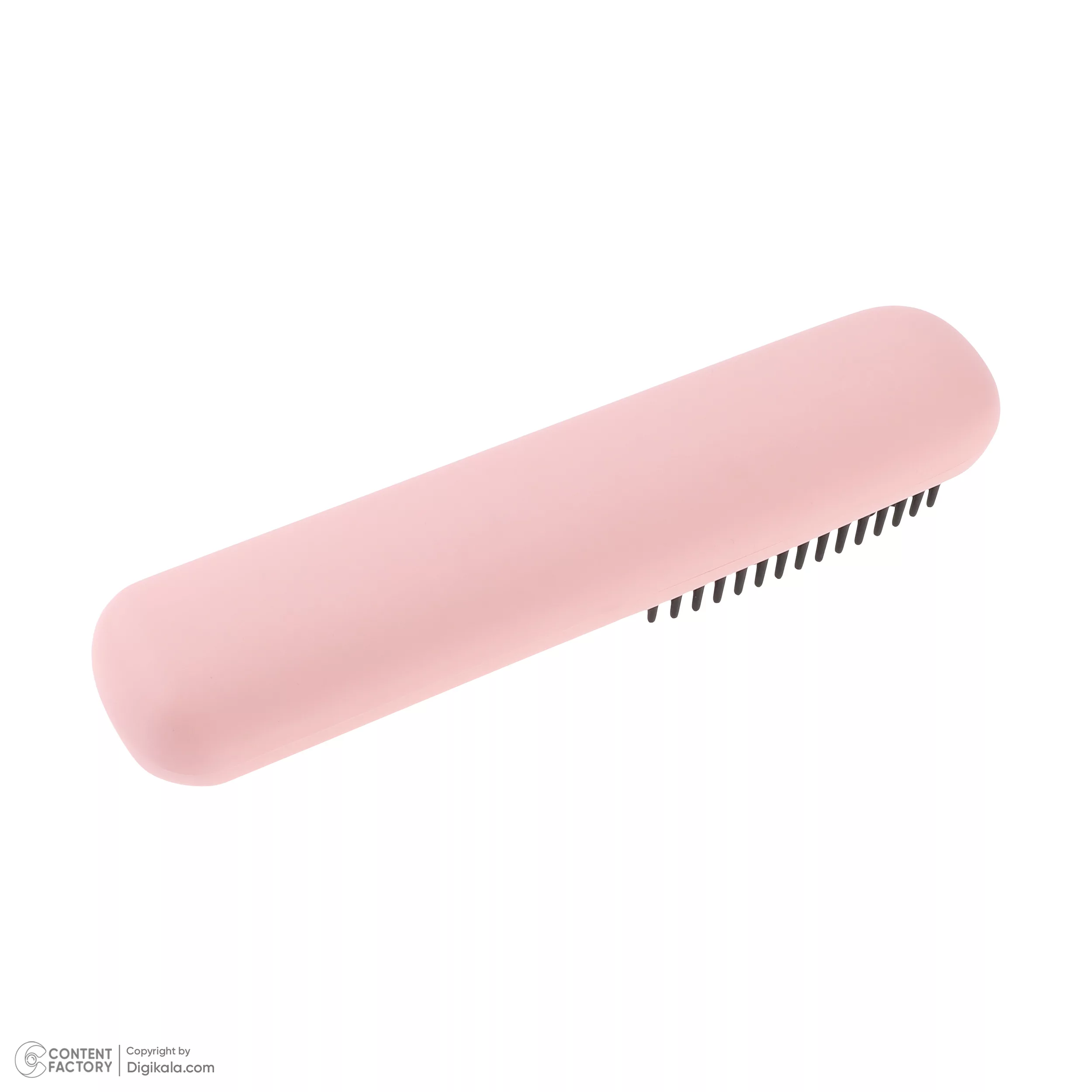 برس حرارتی مدل بی‌سیم کد S7، با صفحات متوسط از جنس سرامیک، دارای شانه و دو عدد کلیپس، گستره دما 180 تا 200 درجه سانتیگراد، به همراه کابل USB پنجاه سانتی‌متری