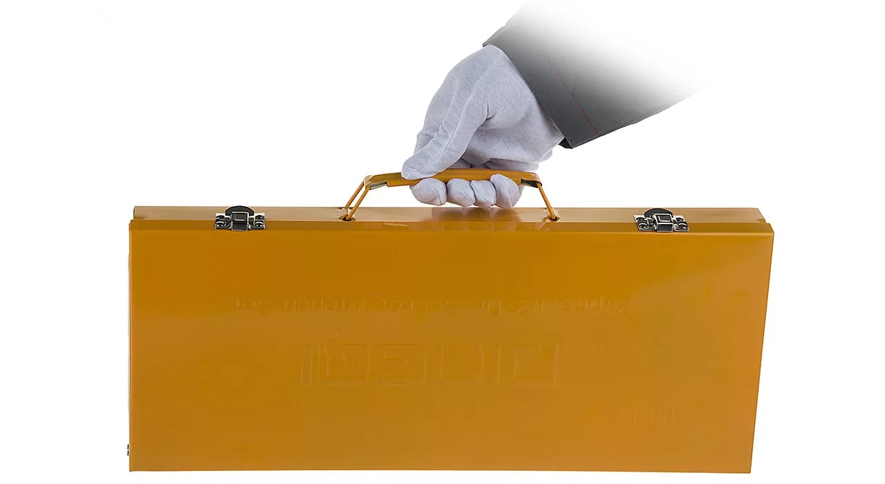 مجموعه 24 عددی آچار و سری بکس دینگشی مدل 14001