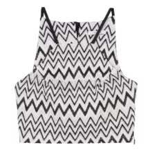 کراپ‌تاپ زنانه ناریان مدل 1040030 رنگ مشکی