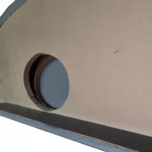 طاقچه عقب خودرو طرح برجسته مدل S001 مناسب برای ساینا