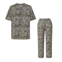 ست تی شرت آستین کوتاه و شلوار راحتی زنانه مدل آماندیس AM086