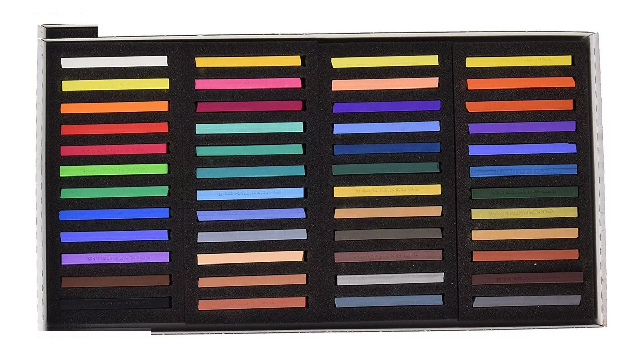 پاستل گچی 48 رنگ کوه نور مدل 8586
