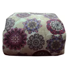 لحاف کرسی سندس مدل خورشیدی کد 84 سایز 350x350 سانتی متر