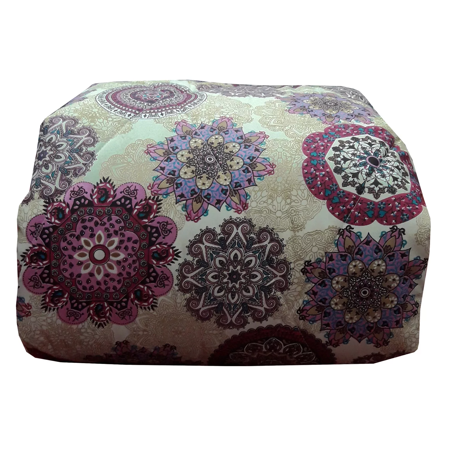 لحاف کرسی سندس مدل خورشیدی کد 84 سایز 350x350 سانتی متر