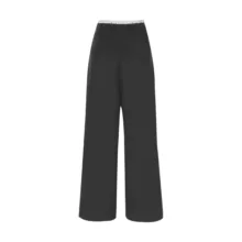 شلوار راسته زنانه سرژه مدل 208440 رنگ مشکی