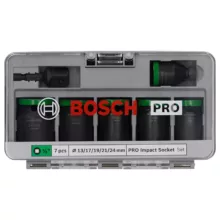 آچار بکس فشار قوی بوش مدل IMPACT PRO 1/2 مجموعه 7 عددی