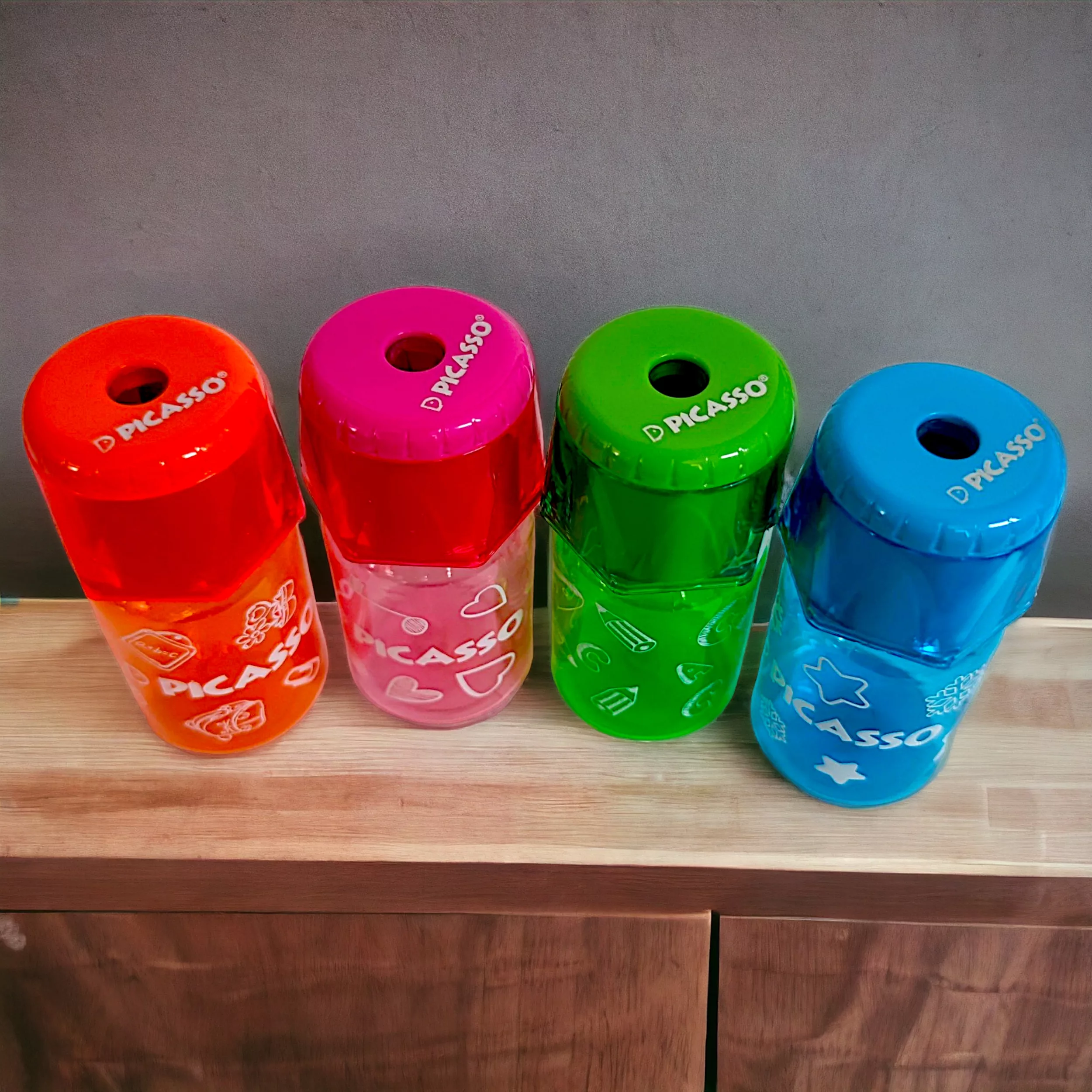 تراش پیکاسو مدل بطری کد 8733 بسته 12 عددی