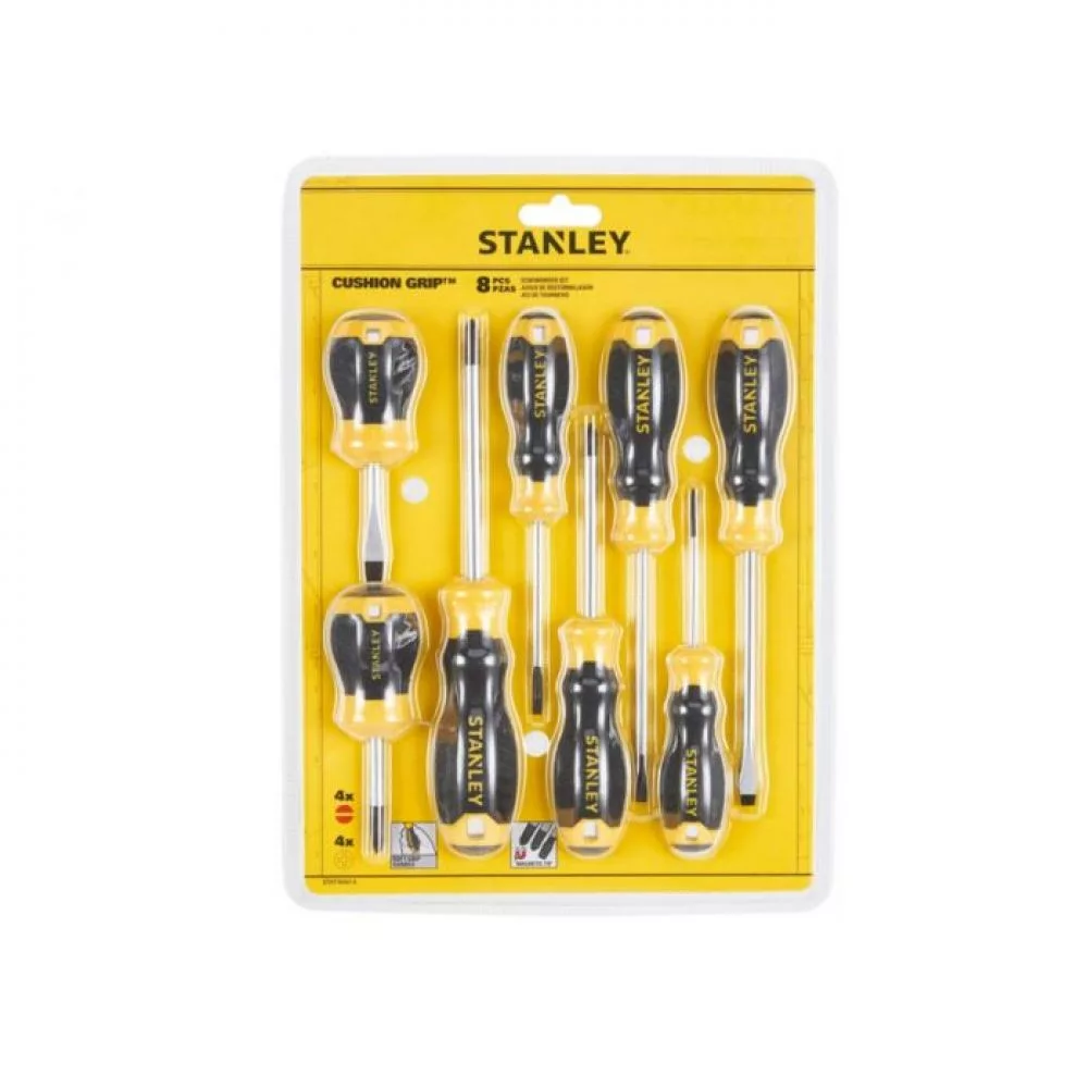 ست پیچ گوشتی استنلی مدل STHT16167-0 بسته 8 عددی