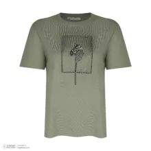 تی شرت آستین کوتاه زنانه مینت مدل 109