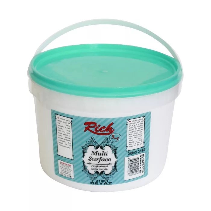 رنگ مولتی سرفیس ریچ کد 2100 حجم 2500 میلی لیتر