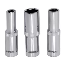 آچار بکس اپکس مدل MMA-AX1524-34P مجموعه 34 عددی