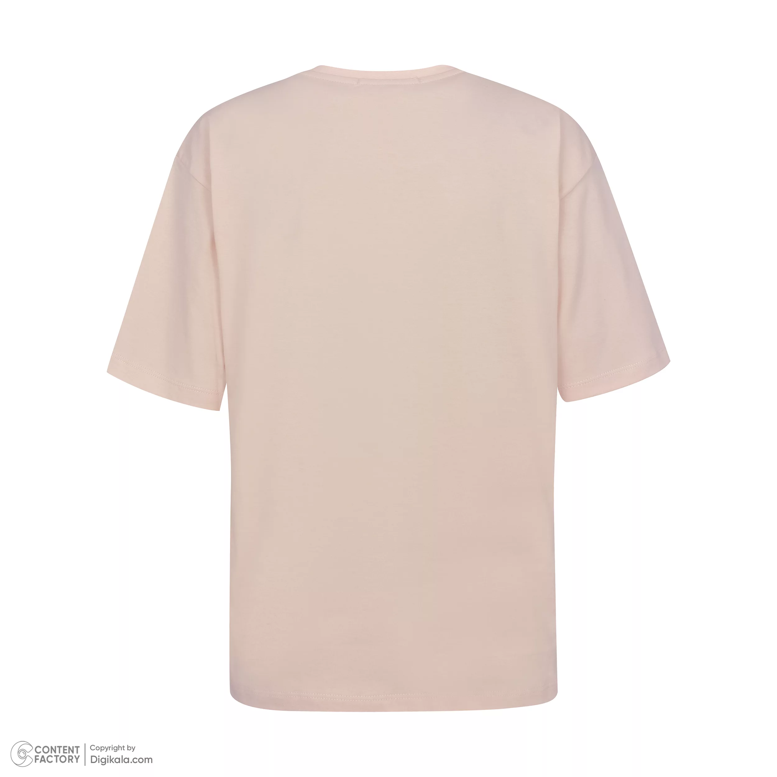 تی شرت آستین کوتاه زنانه باینت مدل 2261792 رنگ صورتی