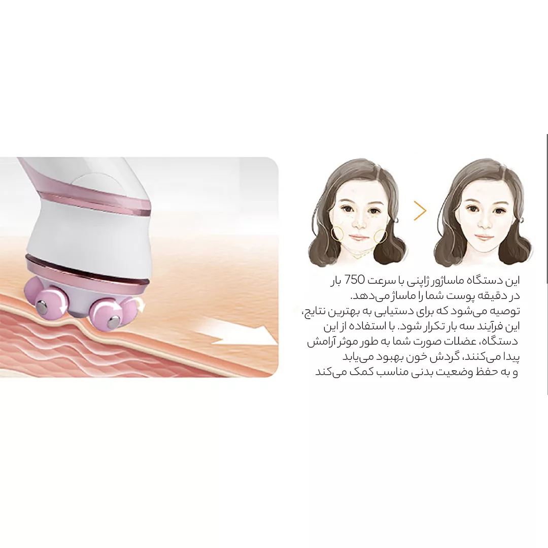 ست اپیلاتور، شیور، ماساژور و فپاک کننده صورت دی اس پی مدل 80012