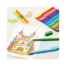 ماژیک رنگ آمیزی فابر کاستل مدل  Connector Pastel بسته 12 عددی