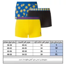 شورت مردانه لیدل مدل پنبه ای کد Fan3Pcs مجموعه سه عددی