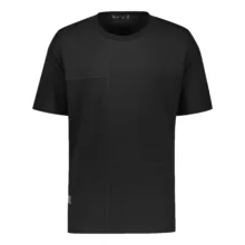 تی شرت اورسایز مردانه باینت مدل 813-2 رنگ مشکی