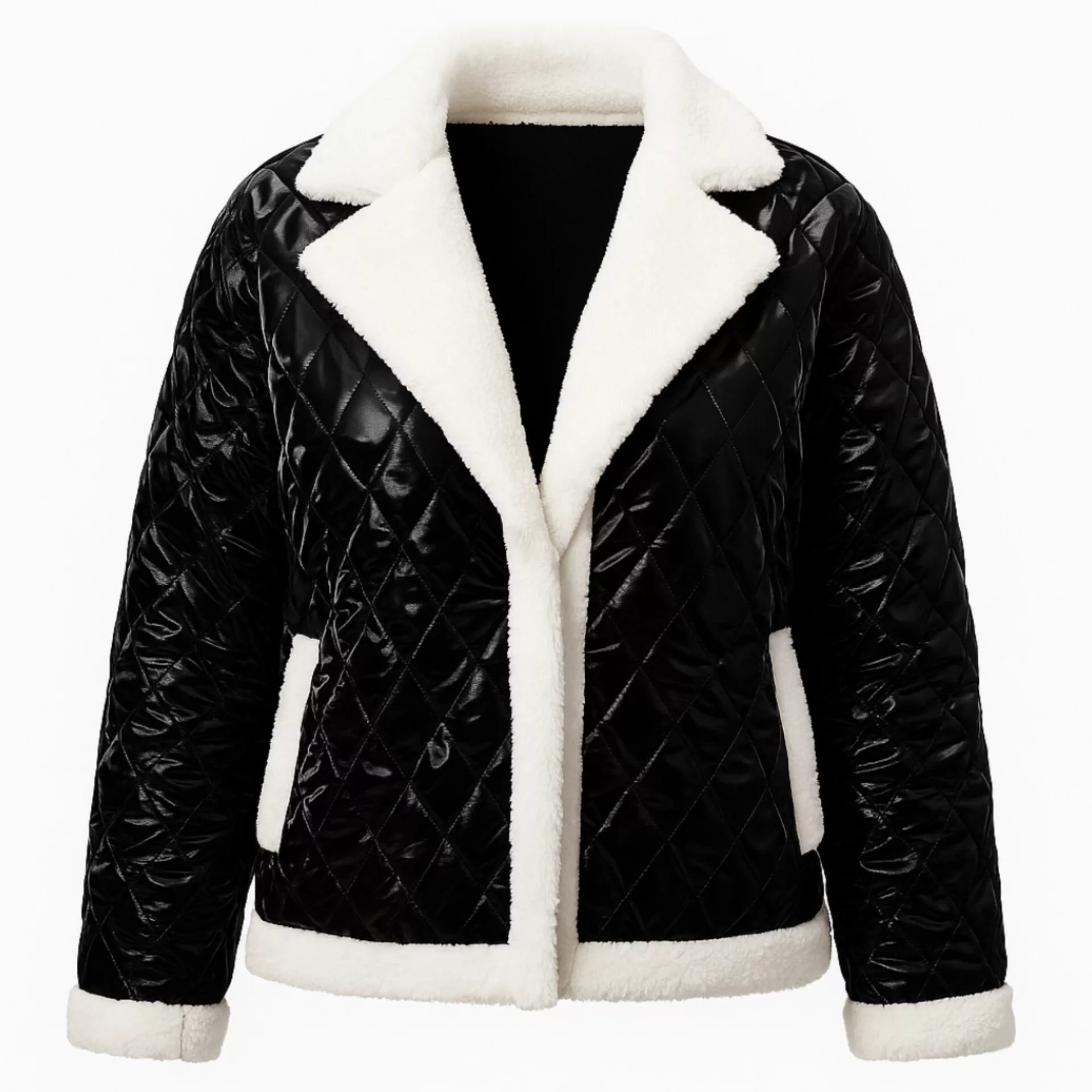 کاپشن زنانه مدل سیلیکونی داخل خز