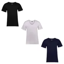 زیرپوش آستین دار یقه گرد مردانه ماییلدا مدل 4710-1 بسته سه عددی