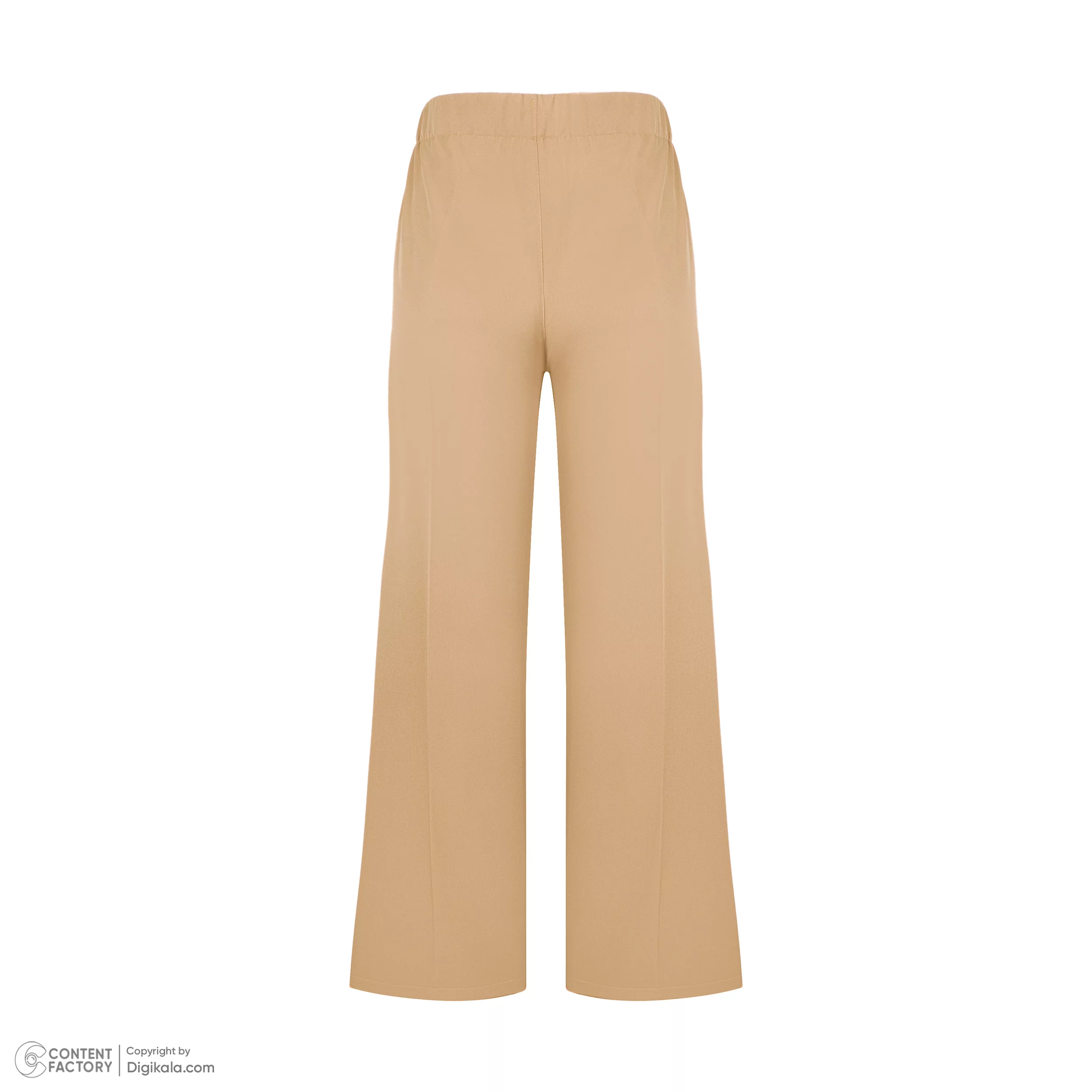 شلوار زنانه مدل  هاوین 318 نیم بگ مازراتی رنگ کرم