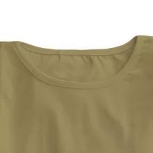 تی شرت لانگ آستین کوتاه زنانه مدل لوگو کد 29 رنگ کرم