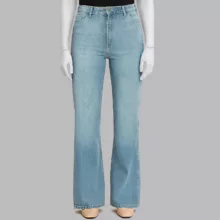 شلوار جین زنانه سرژه مدل 221124 رنگ آبی