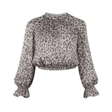 بلوز آستین بلند یقه گرد زنانه سرژه مدل 204632