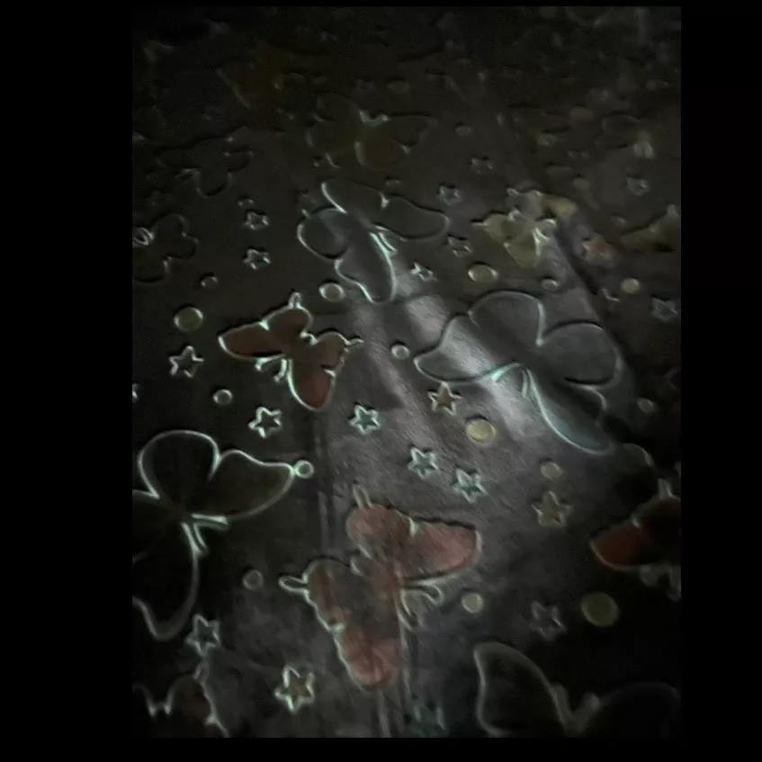 پتو مسافرتی مدل شب نما شاپرک سایز 185x145 سانتی متر