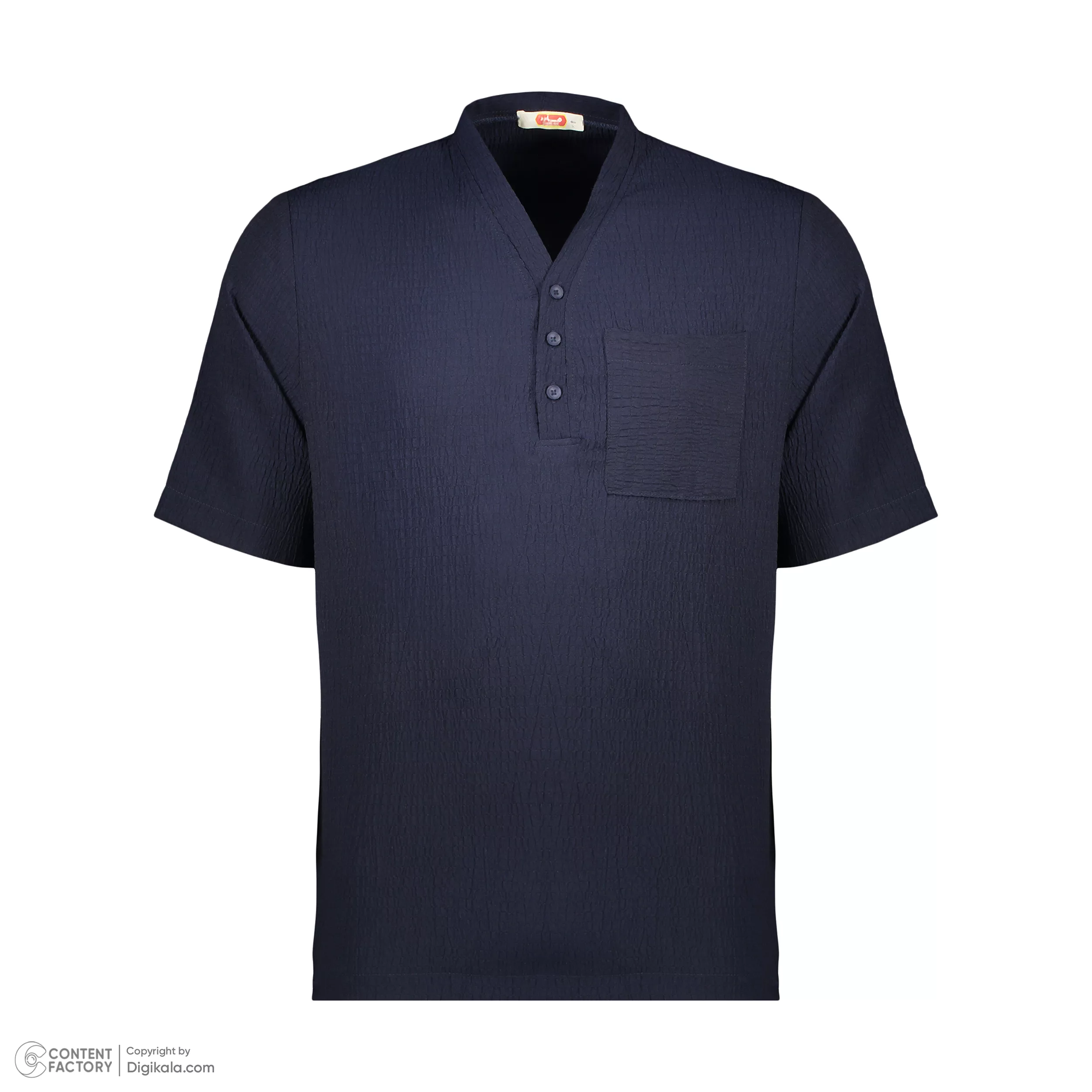 ست تی شرت و شلوارک مردانه مادر مدل Toni رنگ سرمه‌ای