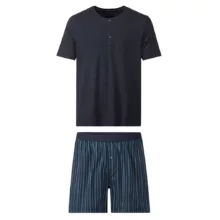 ست تی شرت و شلوارک مردانه مدل 17233148